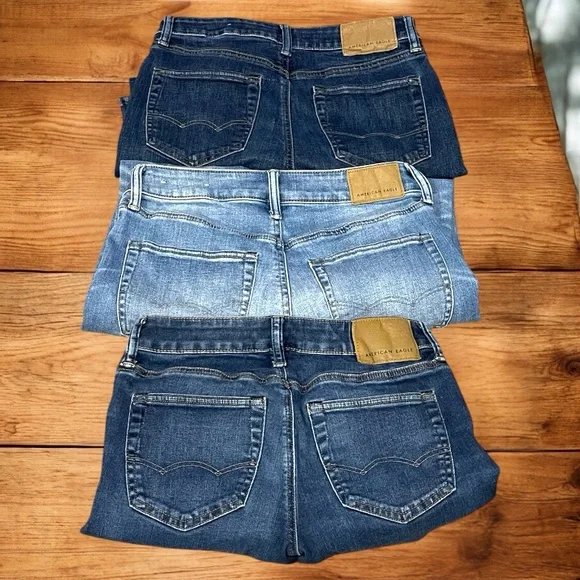 LOT of three (3) men’s American Eagle jeans. - Picture 6 of 10